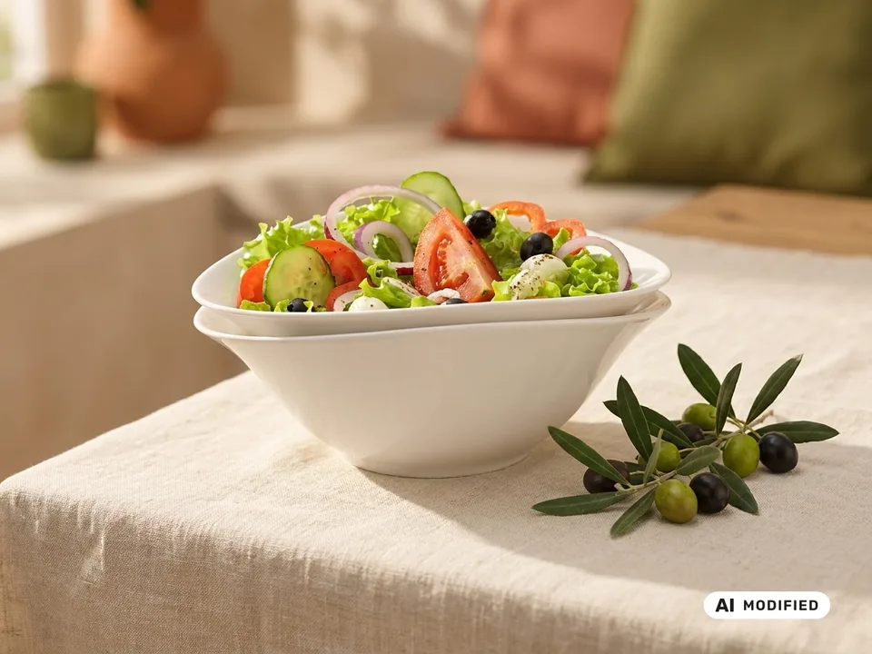 DUNE VAPIANO Porzellanserie – Villeroy & Boch · Salatschalen-, Pastaschalen- und Pastateller-Sets, je 2-tlg.
